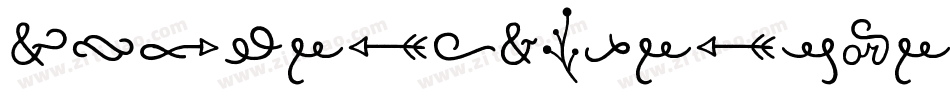 Deborah Extras Ornaments字体转换
